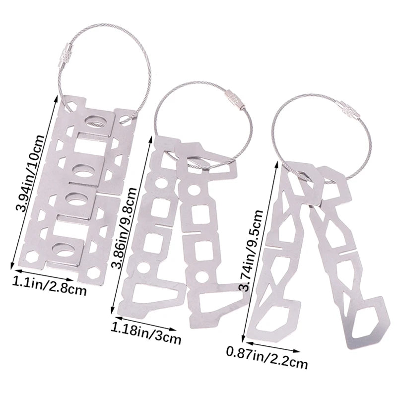 Stove Cross Rack Camping Stand Outdoor Stainless Steel Alcohol Spirit Qme