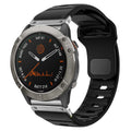 22mm 26mm QuickFit Silicone strap For Garmin Fenix 8 E 7 7X 6X Pro 5XPlus Epix Pro Gen 2 47mm 51mm/Enduro 3 No Gaps Watchband Qme BS 26mm