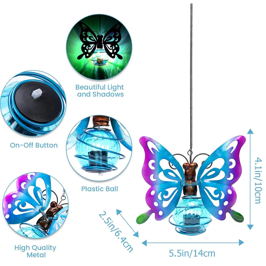 Solar Insect Lights Outdoor Suspended Insect Simulation Light Designed Specifically For Garden Decor Waterproof Outdoor Light Qme