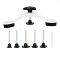 Car Dent Repair Tool Kit With Glue Bridge Shape Hand Puller Body Damage Pulling Fix Tool Dents Removal Qme Black