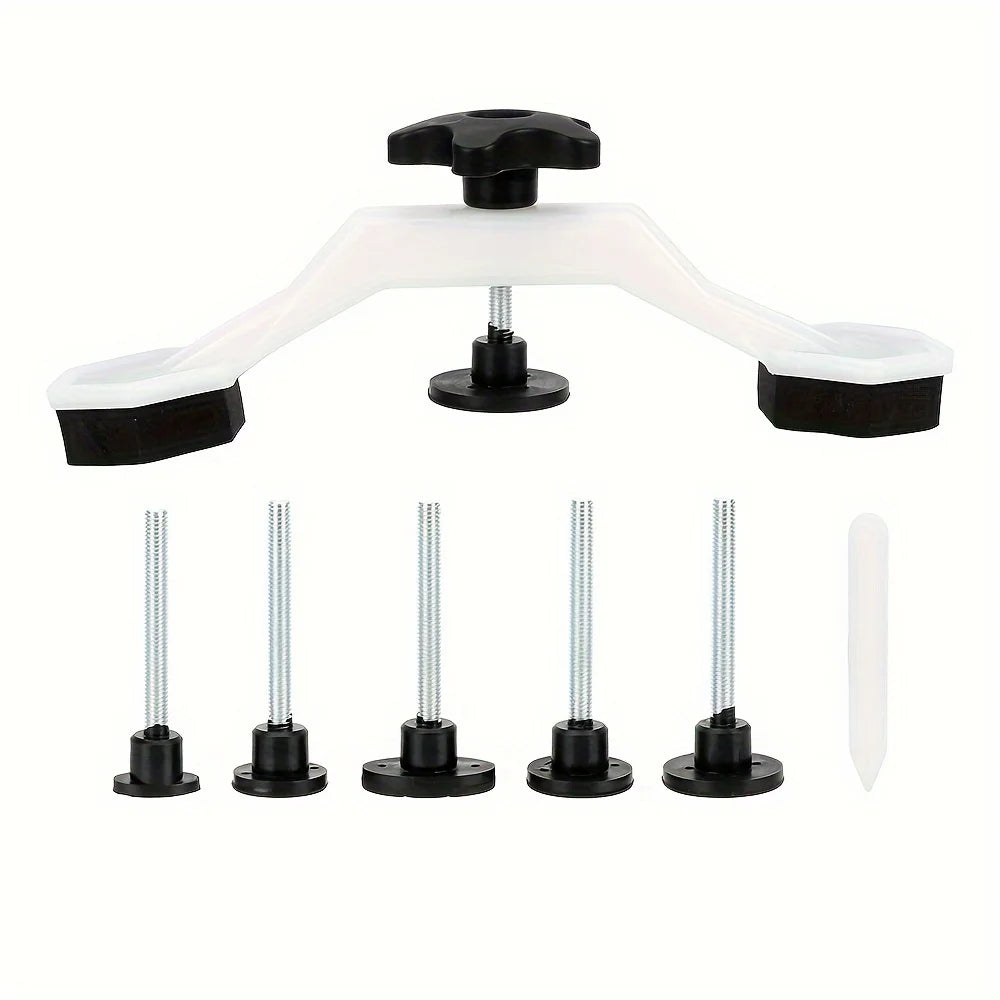 Car Dent Repair Tool Kit With Glue Bridge Shape Hand Puller Body Damage Pulling Fix Tool Dents Removal Qme Black