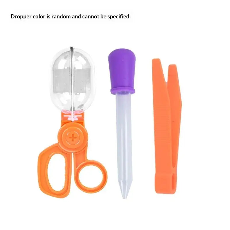 3 Insect Butterfly Trap Clip Tweezers Net Fishing Toy Children's Qme A10