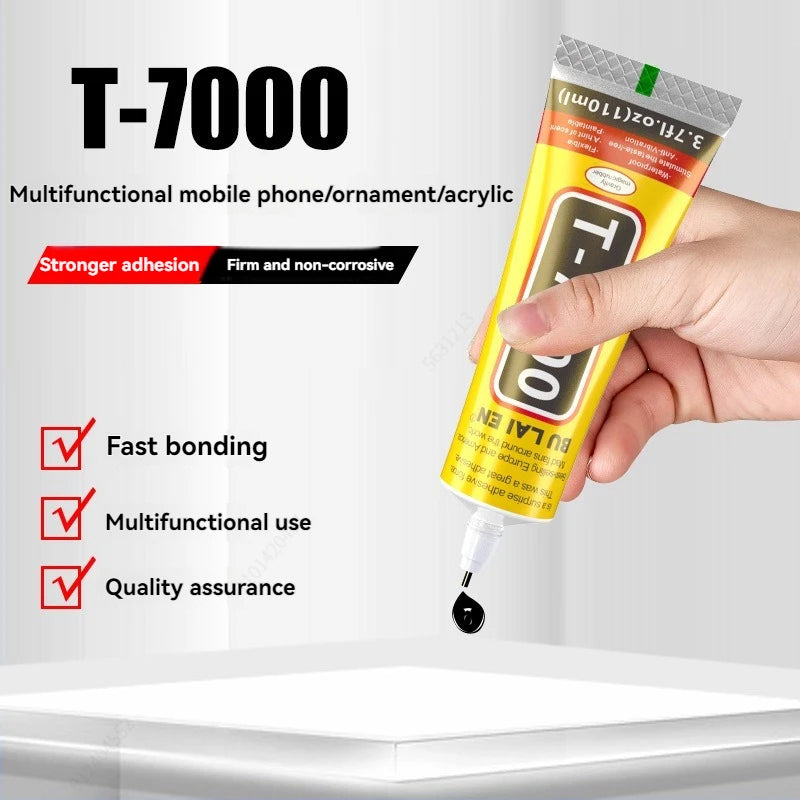 1 Pc 15/50/110ml B-7000 Glue T-8000 Adhesive Epoxy Resin Repair Cell Phone Touch Screen Liquid Glue Jewelry Craft Adhesive Glue Qme