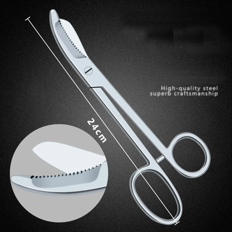 Stainless Steel Medical Plaster Clamp Scissors Polymer Hardness Gauze Qme