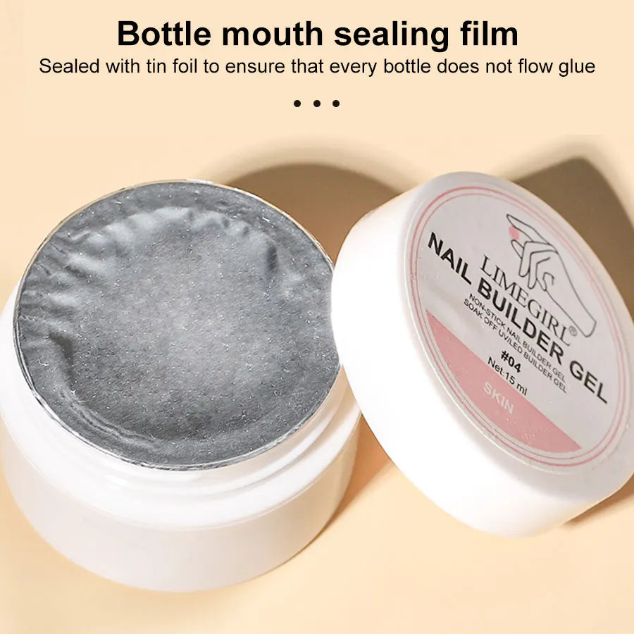 Solid Nail Extension Gel Non Stick Hand Phototherapy UV Quick Qme