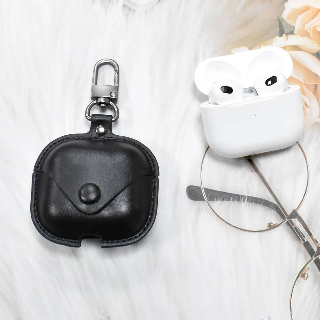 Leather Apple Earphone Case Suitable 1 2 3 Pro2 Bag Wireless Qme