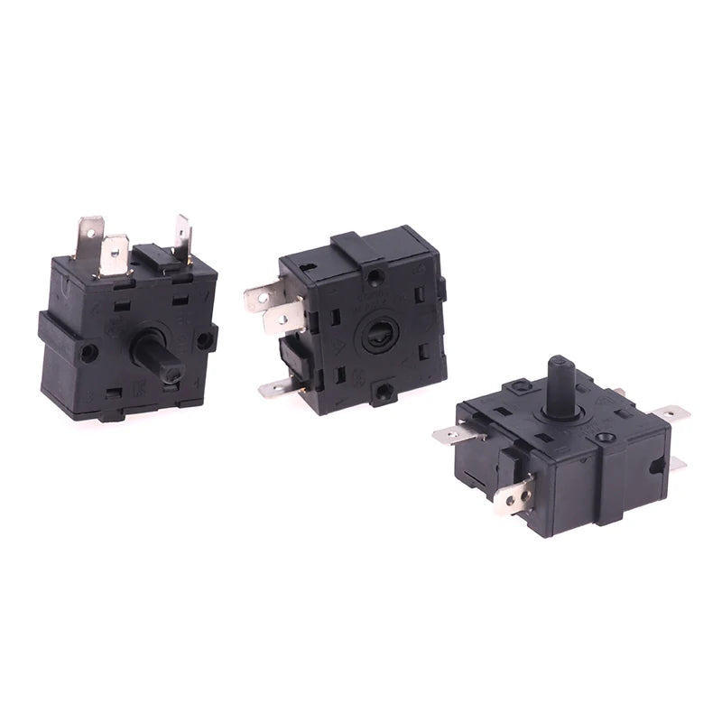 3 5 Pin 2 4 Position Rotary Switch Selector AC 250V 16A Radiator Qme