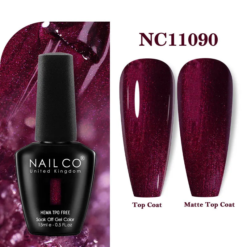 NAILCO Fresh Gel Nail Polish Nails Semi-permanent Varnish Hybrid
