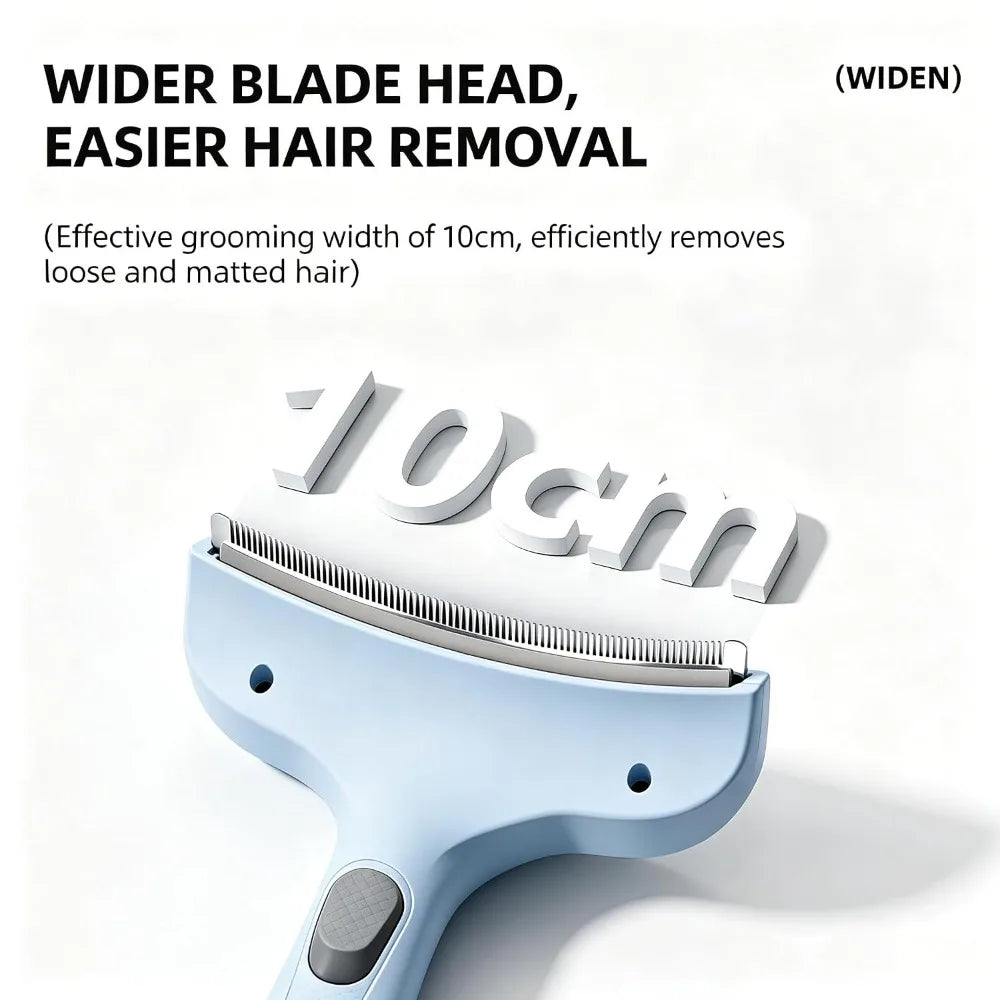 Professional Curved Pet Grooming Comb Universal Deshedding Brush Dogs Qme