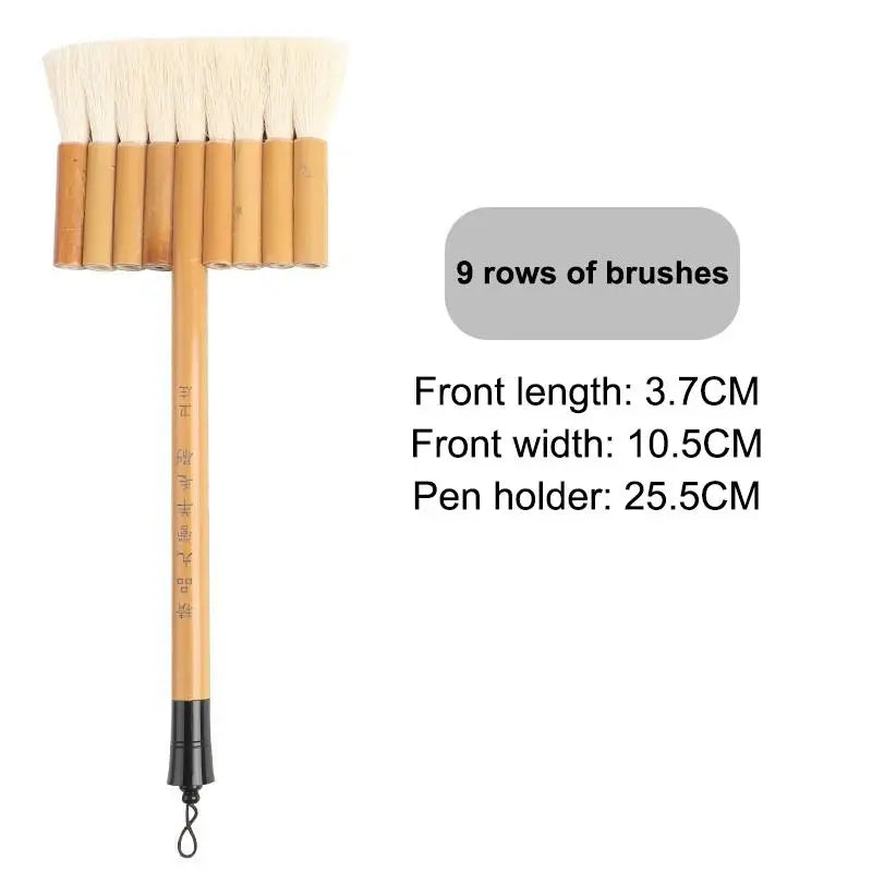 Professional Art Brush 2870 Parallel Wool Watercolor Ideal Creative Qme