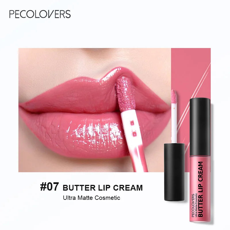 Waterproof Mirror Pearlescent Lip Gloss Long Lasting Moisturizing Qme 07