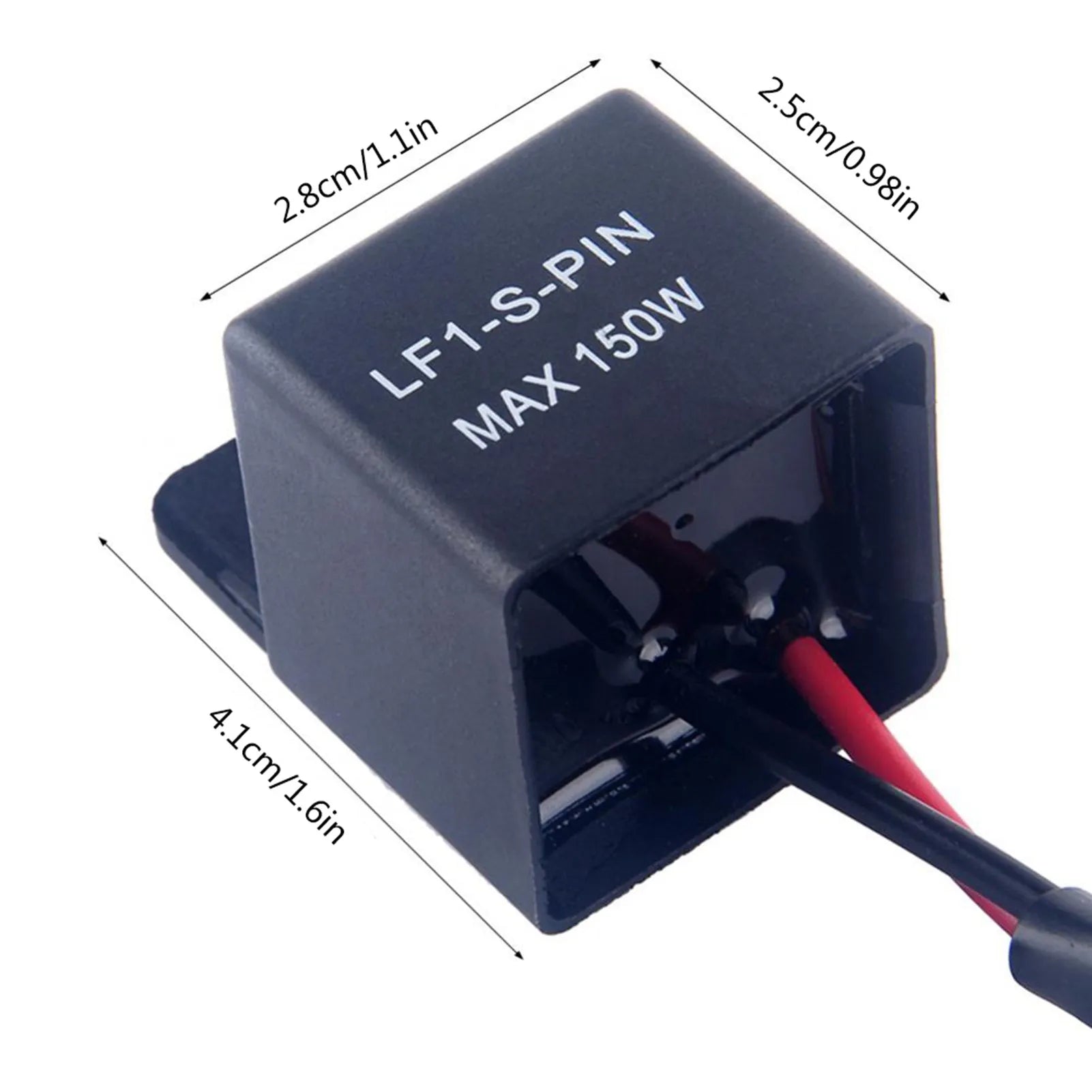 Turn Signal Rate Control Turn Light Flasher Relay Motorcycles LED Turn Light Flasher Relay Turn Signal Rate Control Blinkrelais Qme