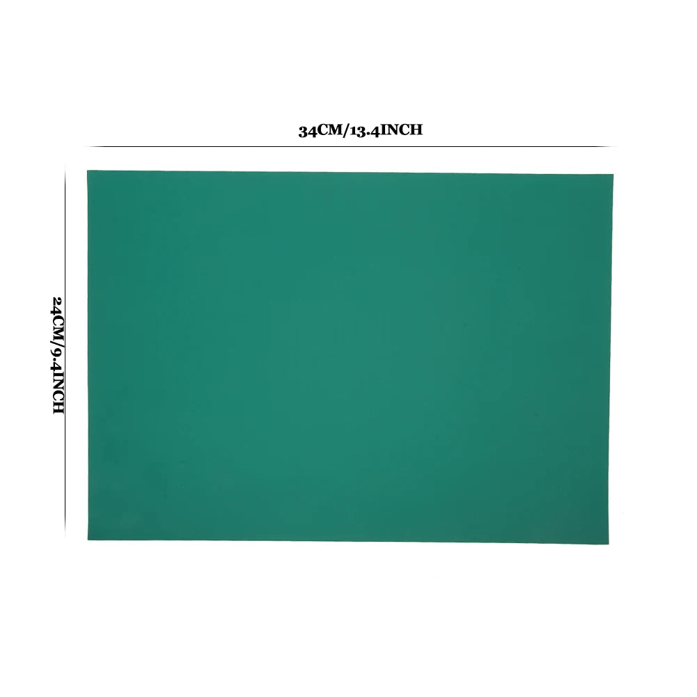Watch Repair Mat Heat‑Resistant Watchmaker Soldering Station Mat Non‑Slip Watch Repair Work Pad (34 x 24cm) Watch Repair Pad Qme