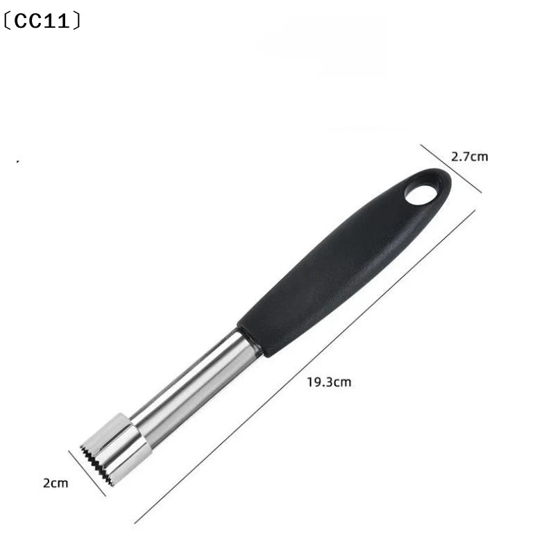 Corer Pitter Pear Bell Twist Fruit Stoner Easy Core Seed Remover Qme