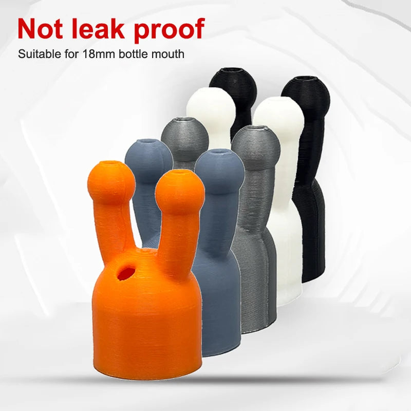 Aroma Essential Oil Inhaler Cap Mini Perfume Dispenser Bottle Cover Qme