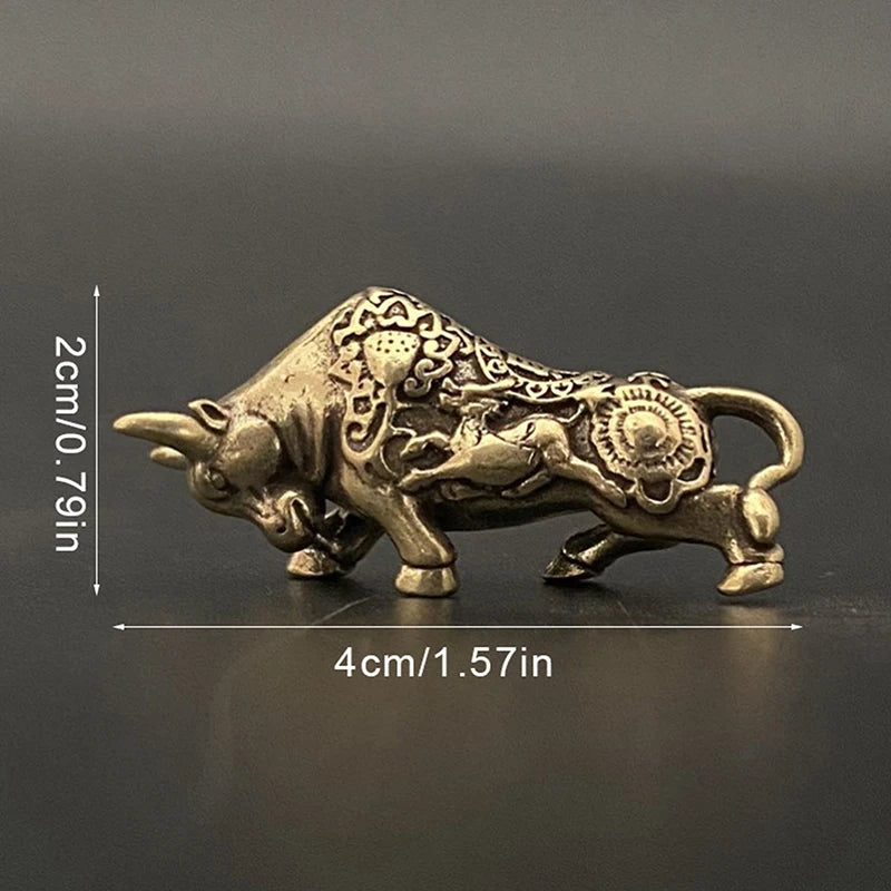 Animal Miniature Figurine Bring Wealth Office Desk Decor Craftsbrass Qme