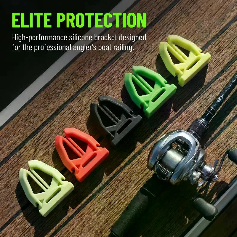1 Portable Silicone Fishing Rod Holder Various Pole Fastener Binding Qme
