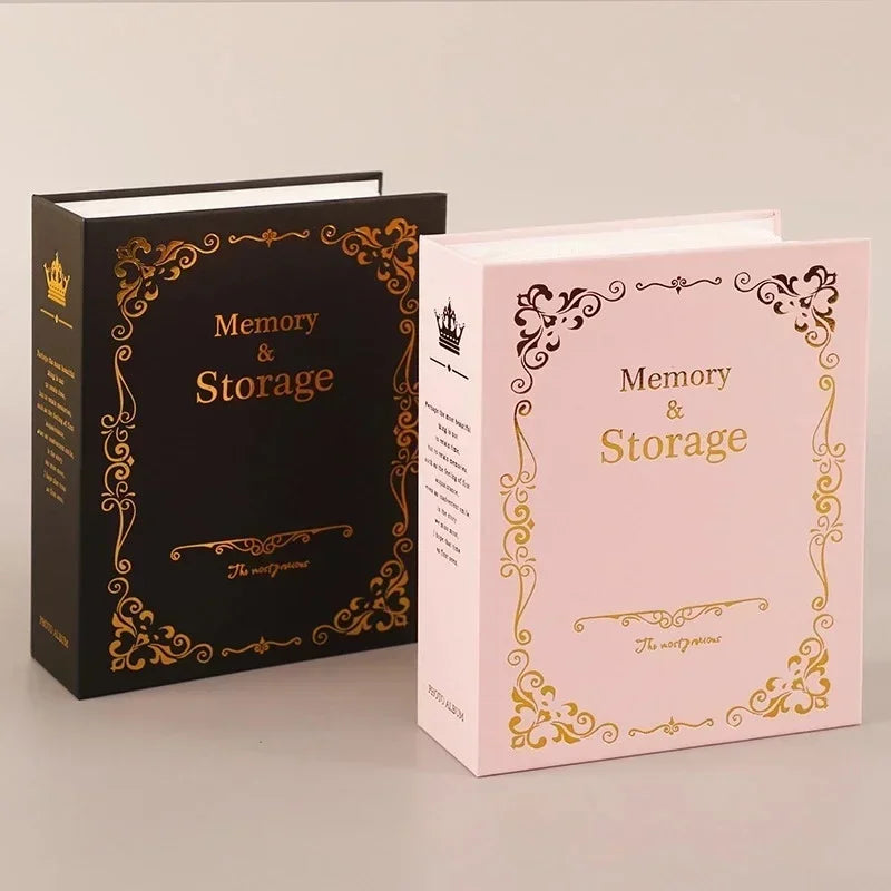 Commemorative Album 4D Printing Album Insert 6-inch 100 Plastic Children's Photo Hot Stamping Album Accessory Signature Book Qme