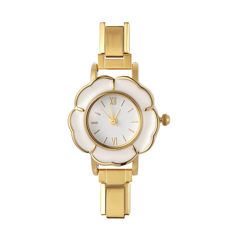 Y2K Wholesale Colorful Flowers Stainless Steel Watch Bracelets