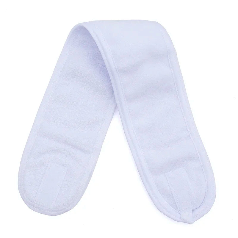 Women Spa Wide Hairband Adjustable Head Band Yoga Bath Shower Makeup Qme