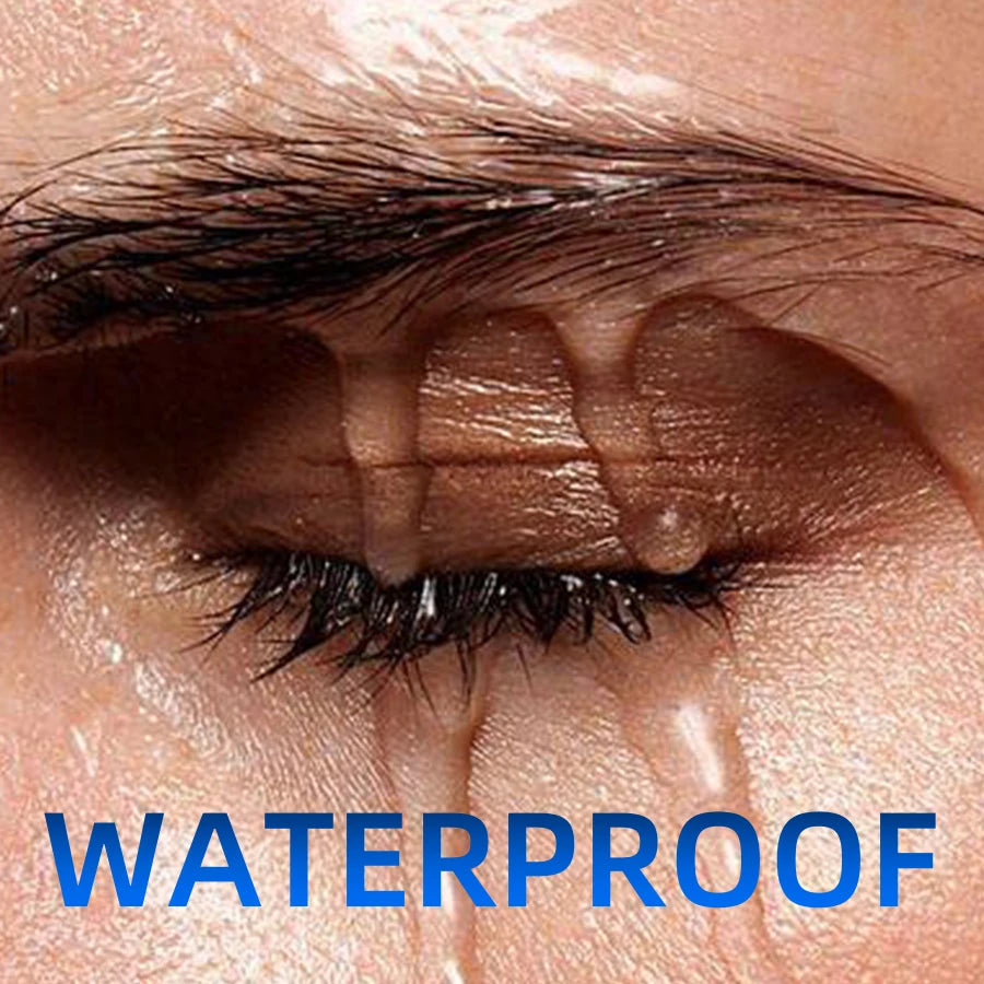 Black Waterproof Mascara All Lengthening Make Up Products Eyelash Qme