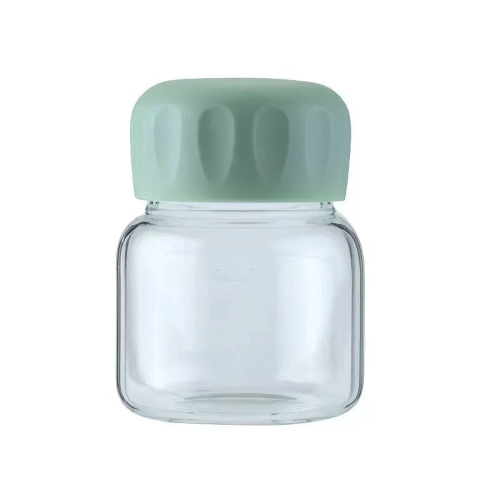 Small Plastic Cute Leak-proof Water Cup Soy Milk Coffee Mug Breakfast Cup Glass Water Bottle Outdoor Picnic Sports Protable Cup Qme