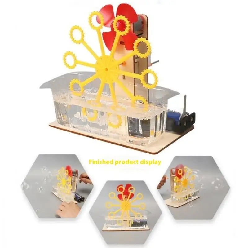 Children's Educational Handcrafted Assembly Model Puzzle Toy DIY Qme Default Title