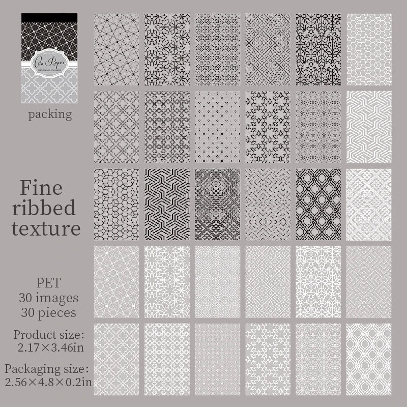 Textured Decor Paper Sticker Book Junk Journal Background Pages, Rich Texture, Multi-use for Scrapbooking Collage Qme PURPLE