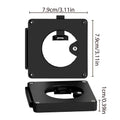 Manual Rotary Can Opener Heavy-Duty Non-Slip Rotary Lid Remover Hand Beer Lids Jar Can Opener For Men Women Elderly Indoor Qme China Mainland Black