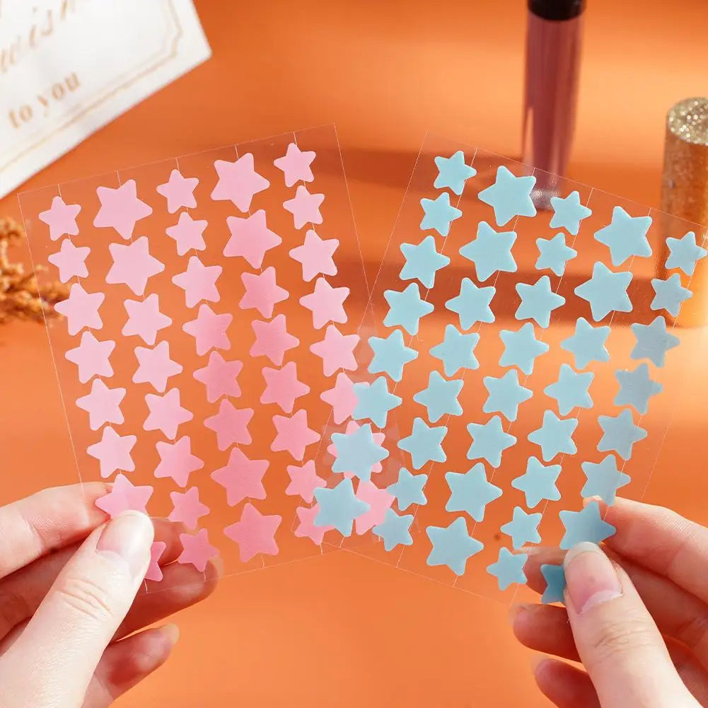 40 Counts Stars Shape Acne Pimple Patches Invisible Concealer Waterproof Blemish Spot Pimple Cover Stickers Face Beauty Skincare Qme
