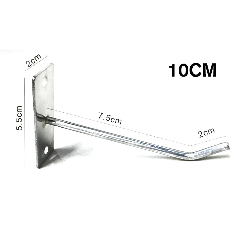 Lot Hole Board Hook Steel Oblique Hanger Hardware Tool Hammer Pliers Qme