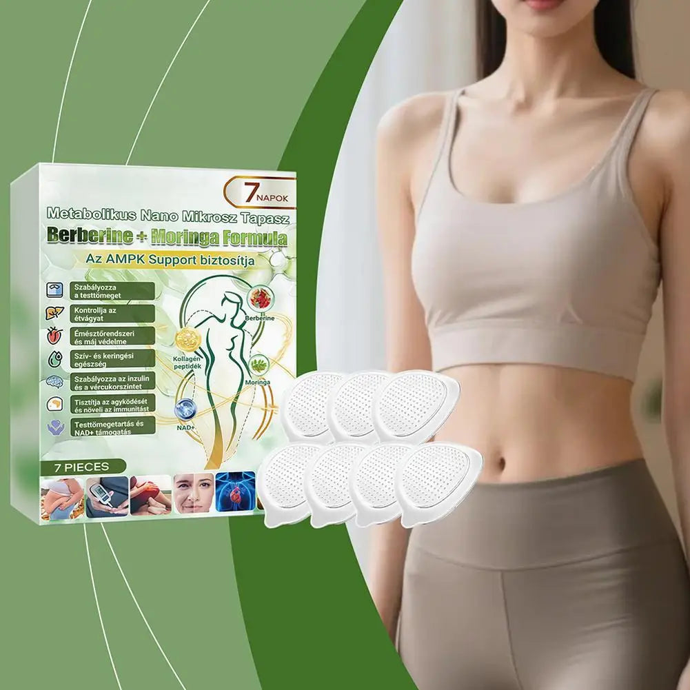 Advanced Nano Microneedle Patch For Body Skin Portable Daily Use External Application Care Sticker Breathable Comfor Adhesion Qme