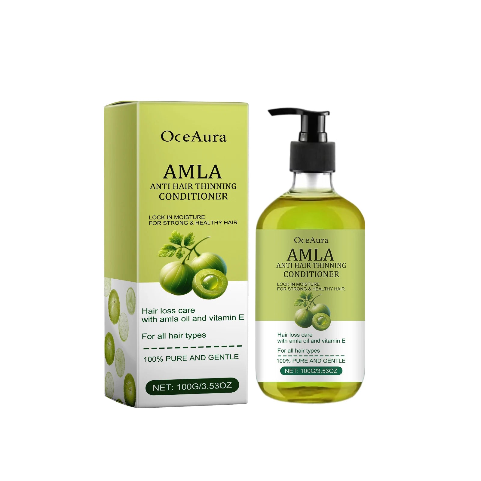 Amla Oil Smoothing Hair Conditioner Nourishing Moisturizing Repair Qme 100g Boxed