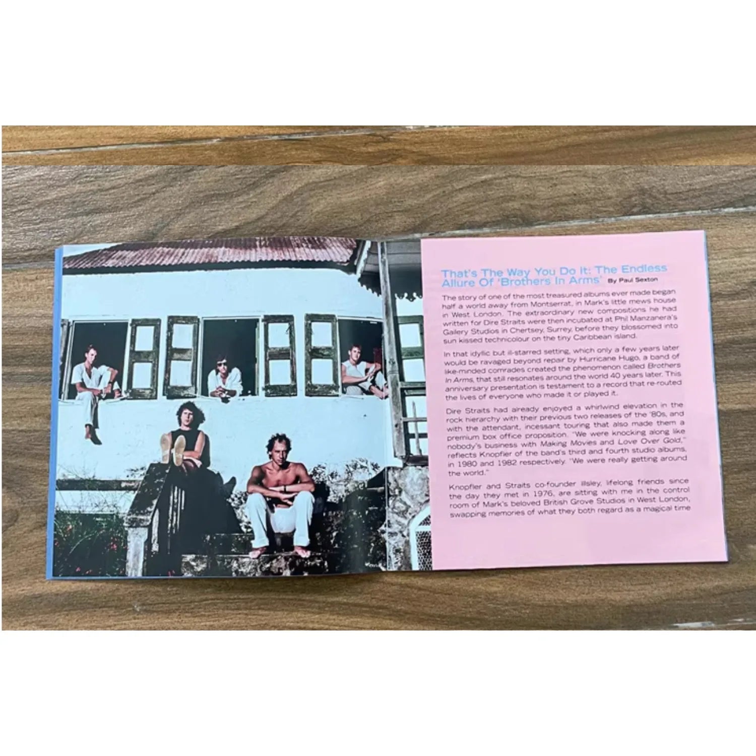 Rock Album Brothers in Arms 40th Anniversary 3CD,Studio Album + San Antonio Live 1985 + New Liner Notes Booklet for Rock Fans Qme