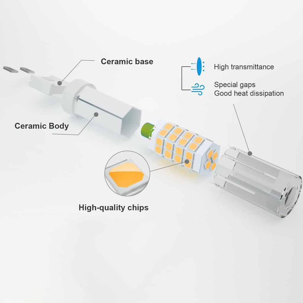51LED G9 LED Light, 5W, AC 110V, 220V, SMD 2835, LED G9 Dimmable Light, Dimmable Light, Dimmable Light, Cummins, 30 W, 40W Qme