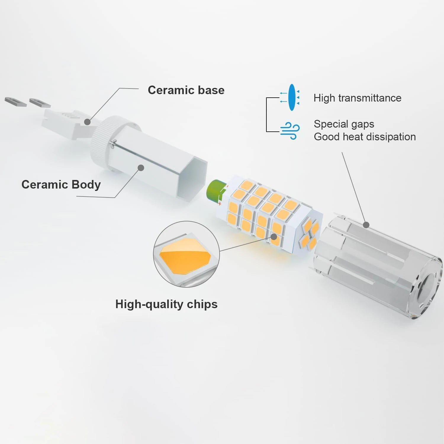 51LED G9 LED Light, 5W, AC 110V, 220V, SMD 2835, LED G9 Dimmable Light, Dimmable Light, Dimmable Light, Cummins, 30 W, 40W Qme