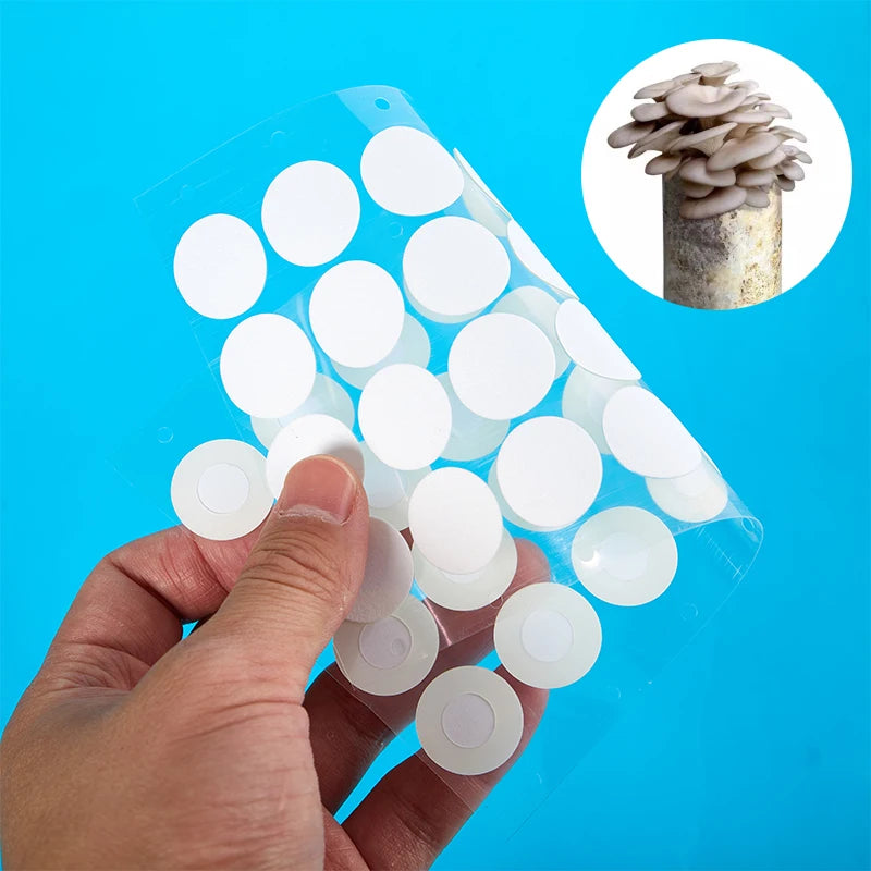Hydrophobic Breathable Membrane Mushroom Cultivation Wide Mout32Pcs Qme