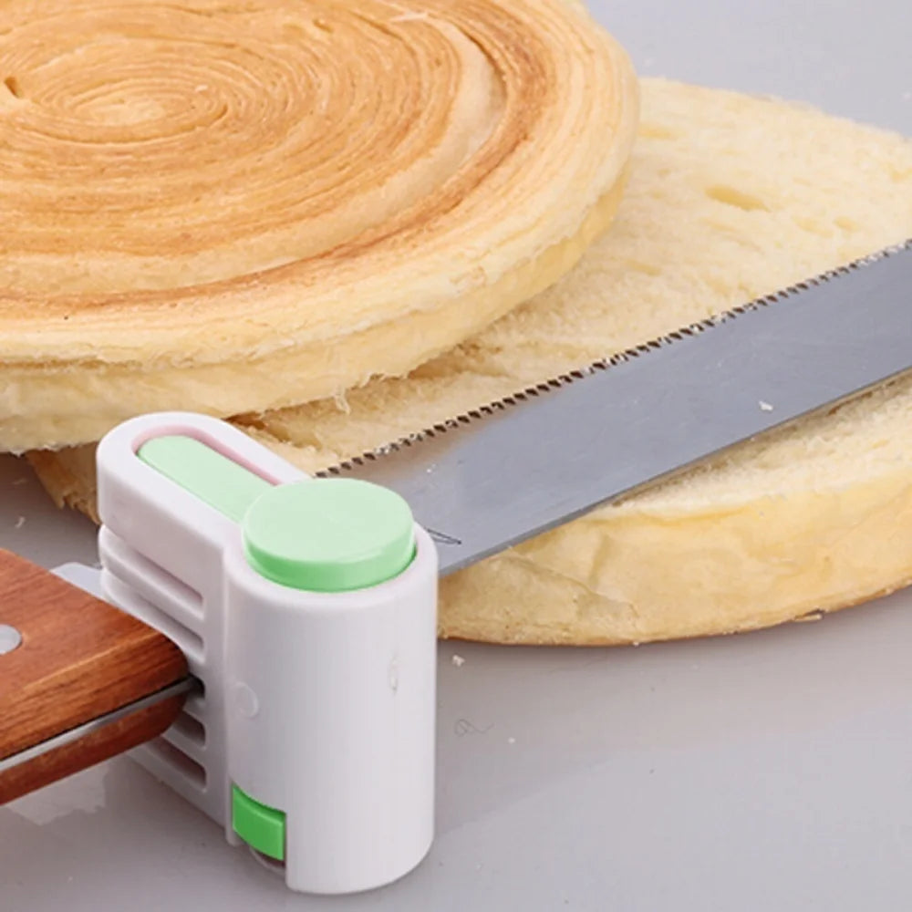 2pcs/Pack Cake Slicer Cutter 5 Layers Cake Bread Leveler Slicer Set DIY Fixator Cutting Tools Kitchen Cake Accessories Qme