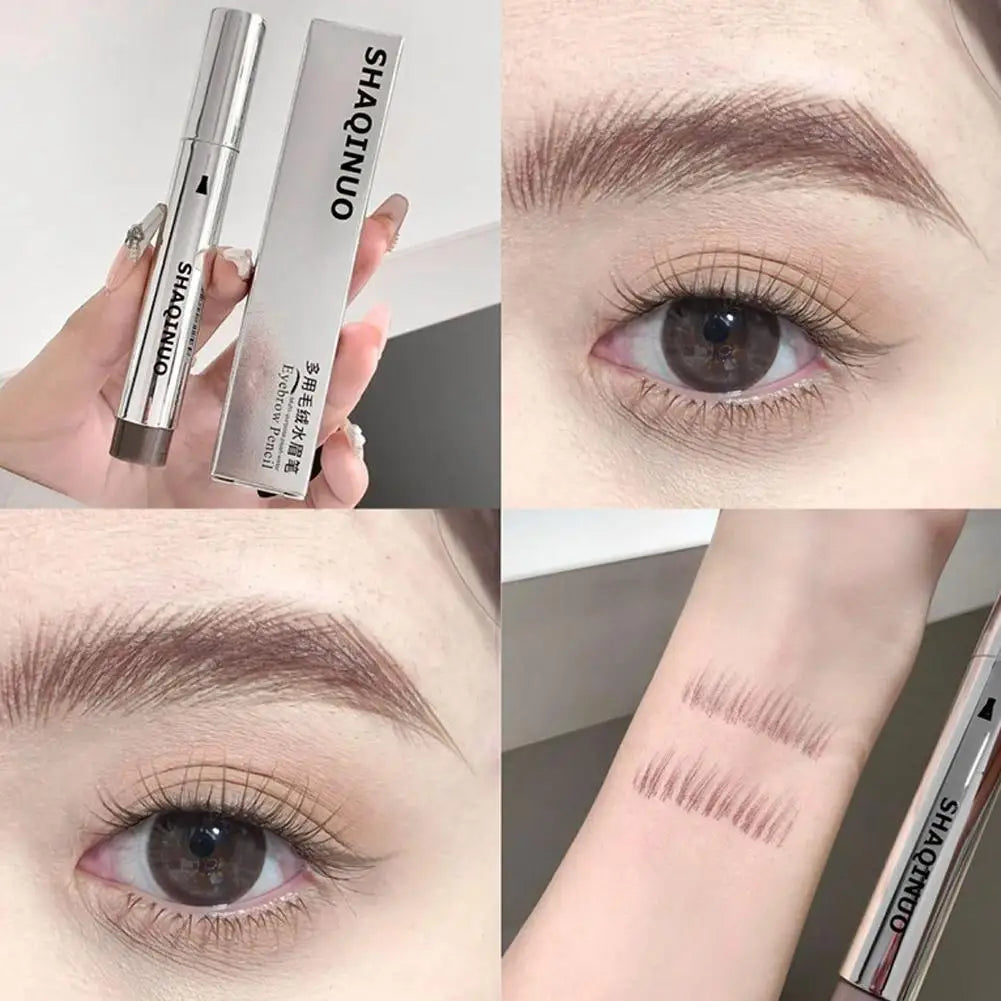 Liquid Microblading Eyebrow Pencils Waterproof Quick-dry Multi-tip Qme 02
