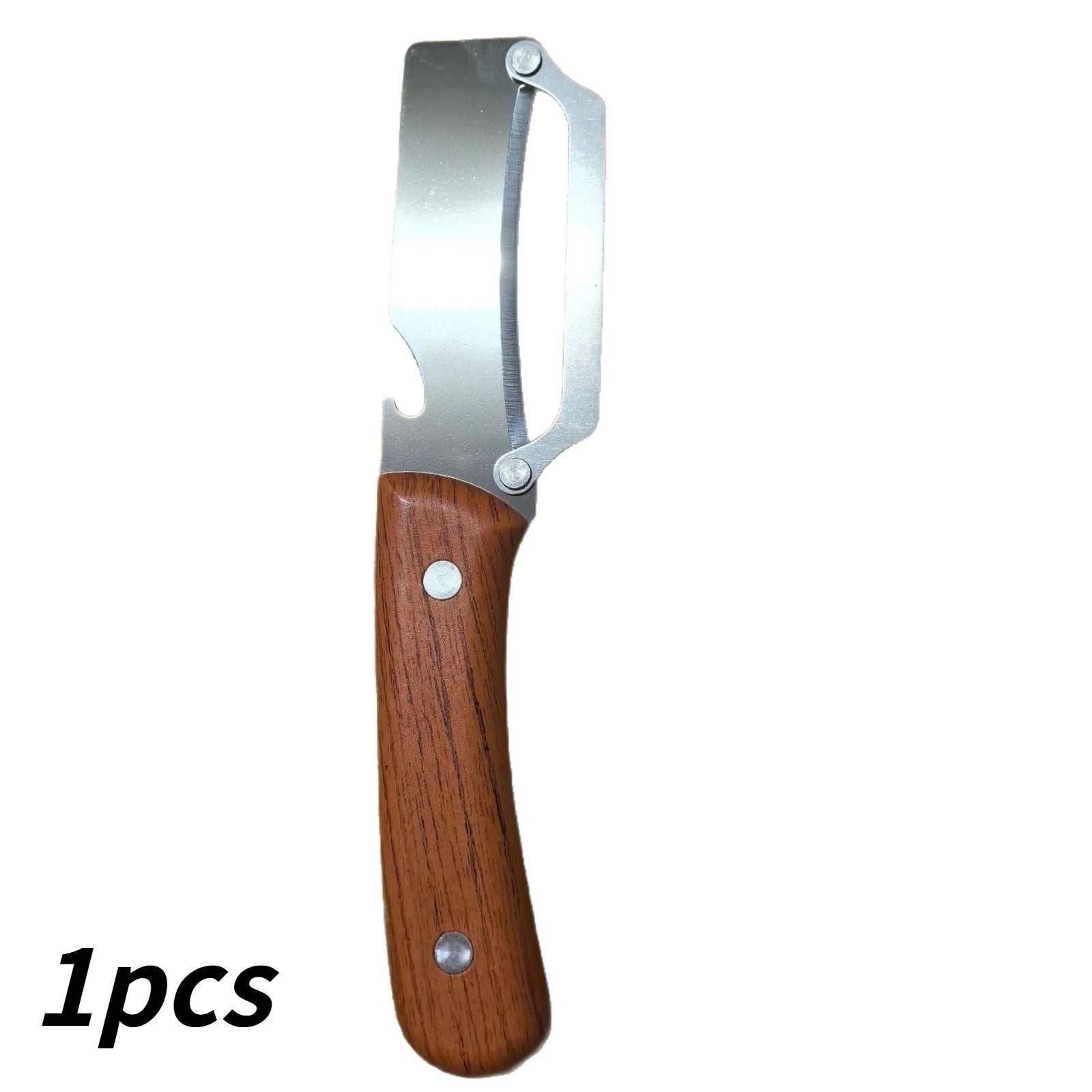 1/3/5Pcs Rustproof Stainless Steel Peeler Labor Saving Wooden Handle Wear Resistant Slicing Peeling Tool for Home Kitchen Use Qme peeler 1pcs