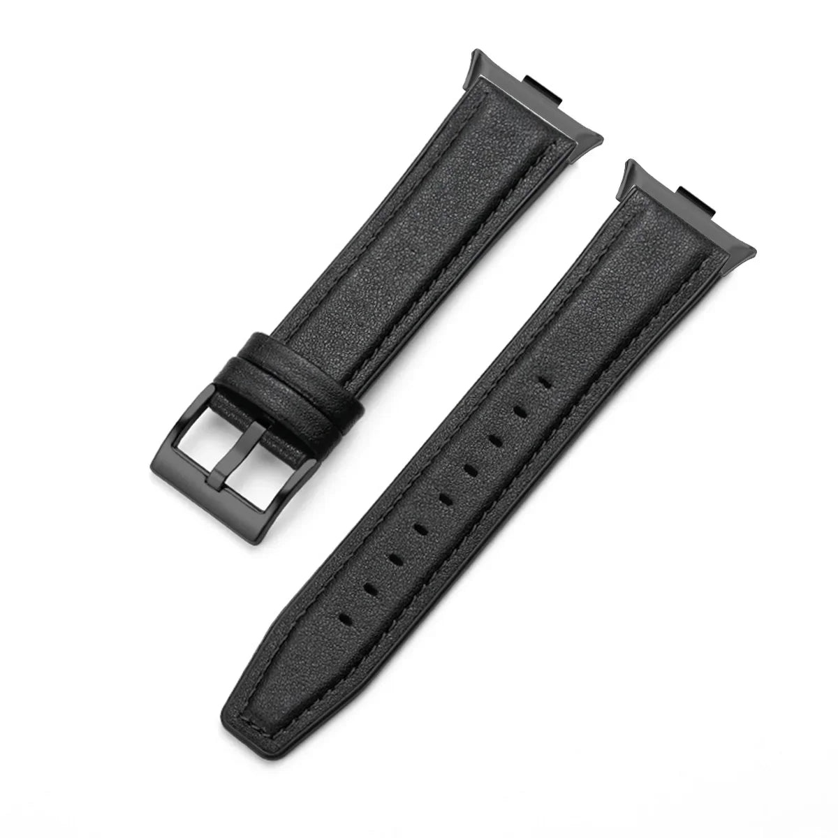Band Leather Bracelet for Redmi watch 4 Wrist Strap for Xiaomi Mi band 8 pro watchband Smart watch Sports Strap Accessoeies Qme Black-B Redmi Watch4