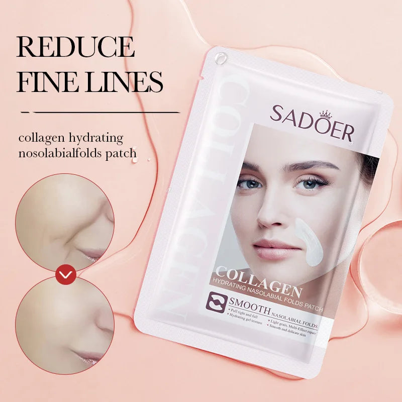 Firming Fine Lines Hydrocrystaline Patch Lifting Sagging Facial Skin Deep Nourishing Facial Mask Korean Facial Care Product Qme