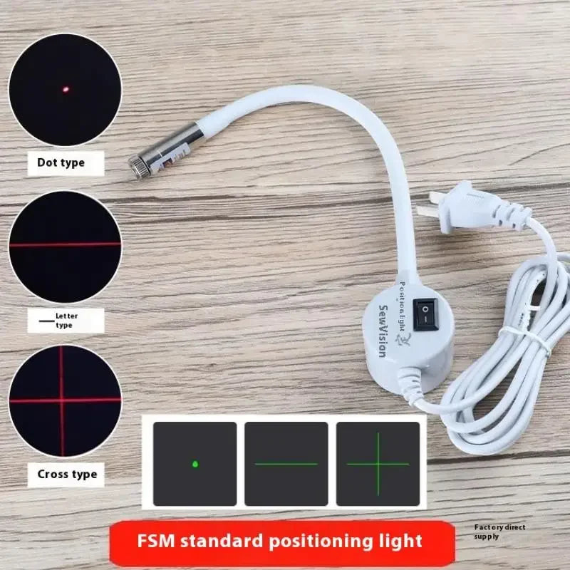FSM Point Laser Work Light Precision Sewing Machine- Qme