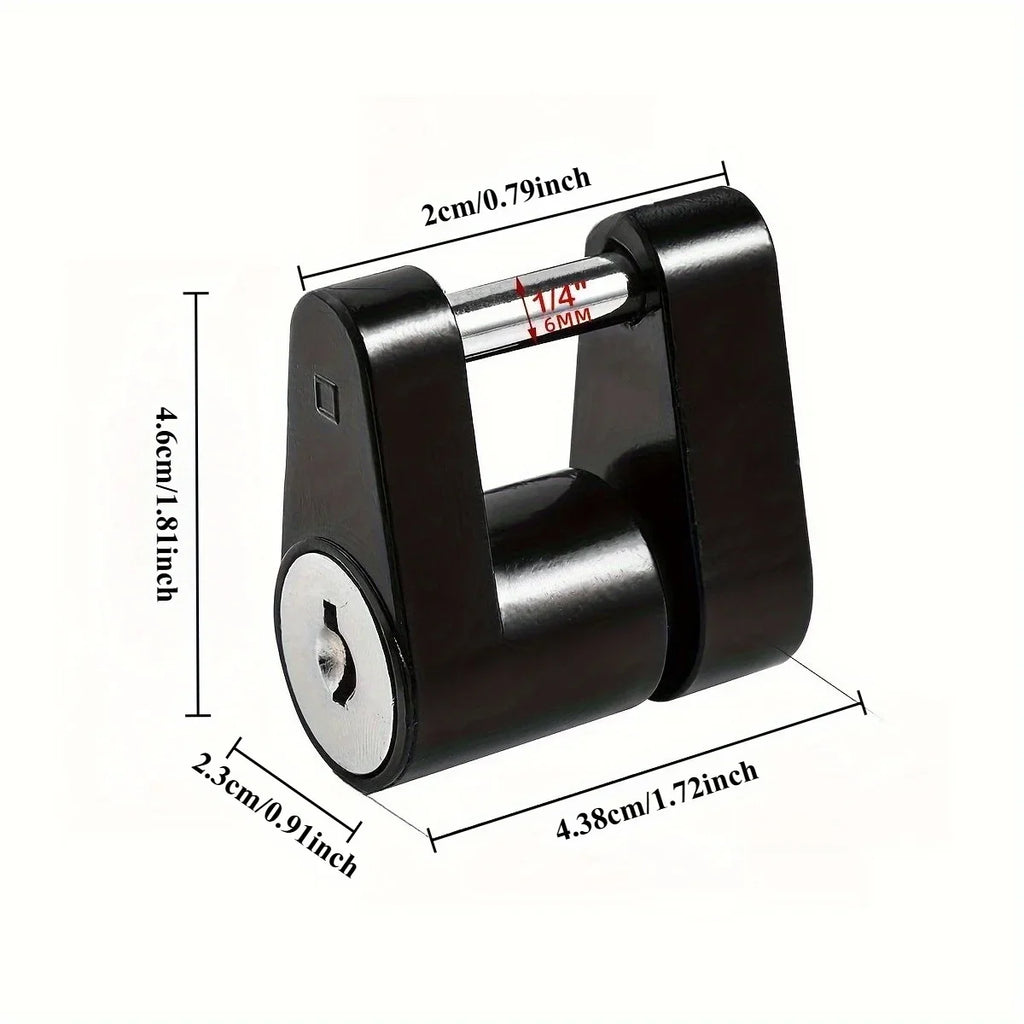 Trailer Hitch Lock, it features a secure locking function and is suitable for farm and urban agricultural equipment Qme