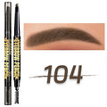 Double-head Eyebrow Pencil Pigment Non-fading Waterproof Durable 5 Qme 104
