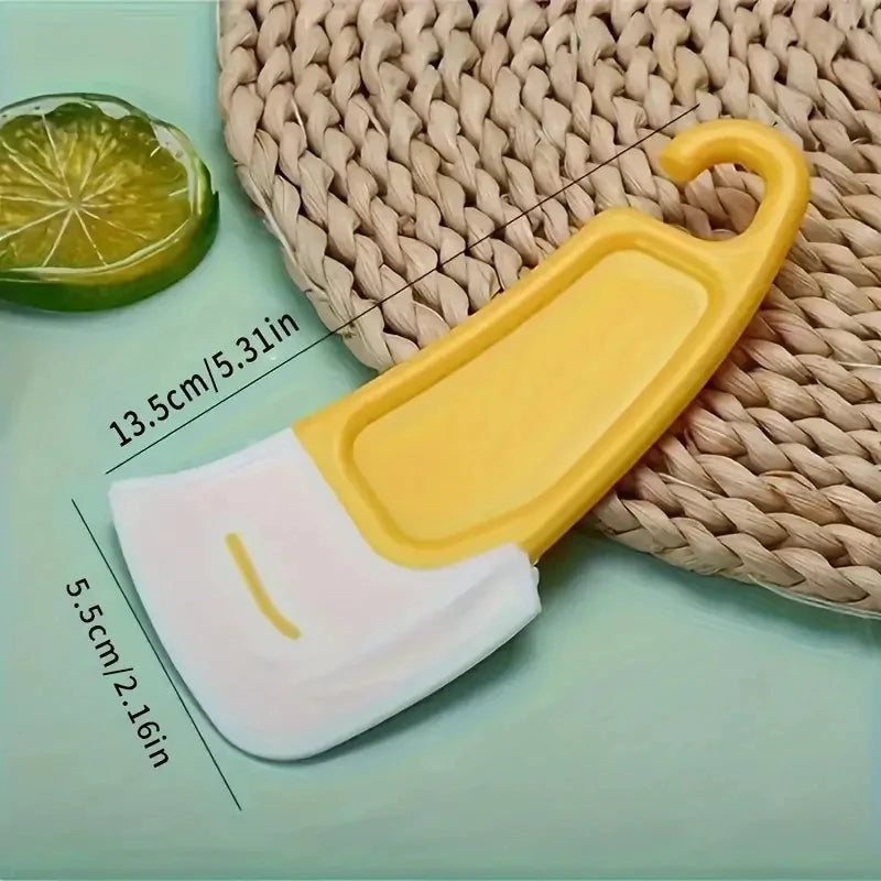 Silicone Pan Scraper -Effective Cleaning Tool For Pans Fry Pans Dishes And Pots Essential Kitchen Cleaning Supply Scraper Qme