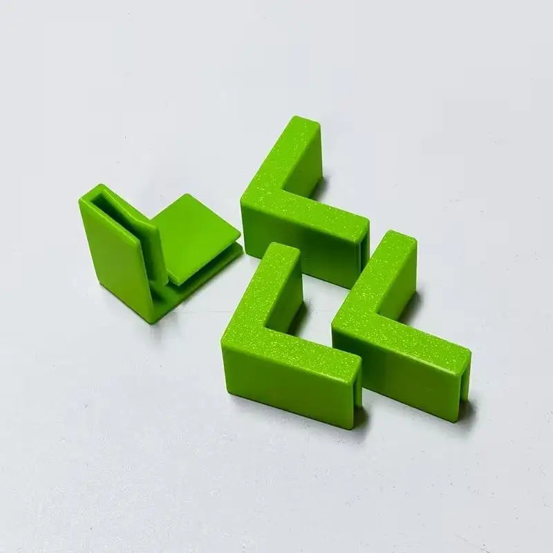 Carton Corner Right Angle Clips,Corrugated Box Edge Reinforcement Fixing Clamps For Box Reuse,Storage Bucket Making(3.1/1.57in) Qme size1 D