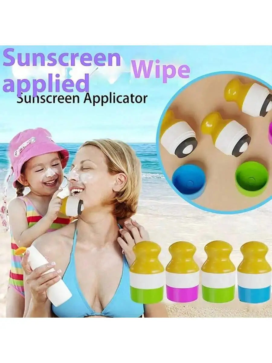 Refillable Sunscreen Roller Applicator Portable Travel Cosmetic Qme