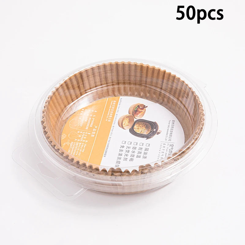 Temperature Resistant Paper Trays Air Fryers Oil Absorbing Food Grade Qme A