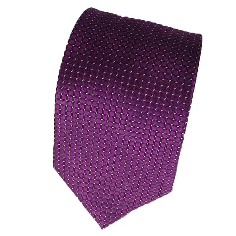 Purple Tie Norvety Floral Stripe Elegant Necktie Tuxedo Fashion Qme RT17